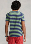 Ralph Lauren Classic Stripped T-Shirt, Navy & Green