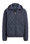 Ralph Lauren Quilted Henson Hooded Jacket, Navy