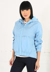 Rant & Rave Olive Short Light Rain Jacket, Sky Blue