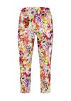 Robell Bella 09 Floral Slim Cropped Trousers, Multi