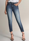 Salsa Secret Glamour Push In Capri Jeans, Blue