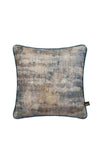 Scatter Box Avianna Textured Cushion 43x43cm, Blue & Cloud Blue