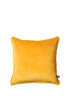 Scatterbox Velour 43x43cm Feather Cushion, Yellow