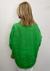 The Serafina Collection One Size Tunic Top, Green