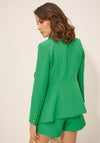 Seventy1 Lapel Collar Blazer, Emerald Green