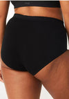 Sloggi Control Twin Pack Maxi Briefs, Black