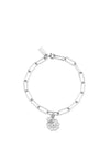 ChloBo Chain Link Balance & Harmony Bracelet, Silver