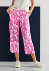 Street One Emee Loose Fit Linen Pants, Light Oasis Pink