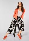 Street One Extra Fine Short Cardigan, Sunset Coral