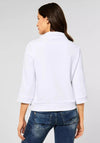 Street One Half Zip Sweatshirt, White