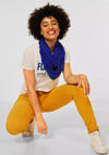 Street One Loop Basic Scarf, Intense Blue