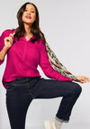 Street One Block Coloured Shirt, Fuchsia Pink