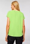 Street One Dropped Shoulder Blouse, Peppy Green