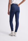 Superdry Womens High Rise Skinny Jeans, Blue