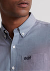 Superdry Classic London Gingham Shirt, Manor Navy