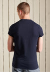 Superdry Vintage Logo Embroidery T-Shirt, Eclipse Navy