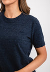 Superdry Womens Vintage T-Shirt, Navy Marl