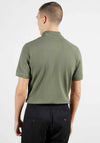 Ted Baker Fushon Waffle Polo Shirt, Khaki