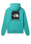 The North Face Raglan Redbox Hoodie, Porcelain Green & TNF Black