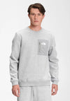 The North Face Tech Crewneck Sweatshirt, Grey Heather