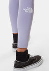 The North Face Girls Large Logo Leggings, Sweet Lavender