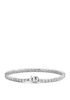 Ti Sento Milano Earrings & Tennis Bracelet Set, Silver