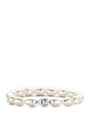 Ti Sento Milano Pearl Beaded Bracelet, White