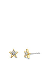 Ti Sento Milano Star Stud Earrings, Gold