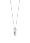 Ti Sento Milano Zirconia Pendant Necklace, Silver