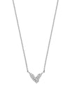 Ti Sento Milano Plait Pendant Necklace, Silver