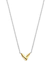 Ti Sento Milano Plait Pendant Necklace, Gold