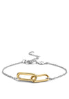 Ti Sento Milano Connected Links Chain Bracelet, Gold & Silver