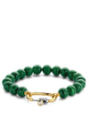 Ti Sento Milano Malachite Beaded Bracelet, Green