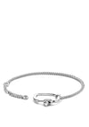 Ti Sento Milano Statement Lock Chain Bracelet, Silver