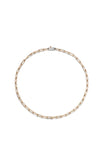 Ti Sento Milano Interlocking Links Necklace, Rose Gold