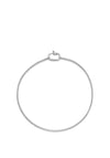 Ti Sento Milano Statement Lock Chain Necklace, Silver