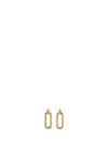 Ti Sento Milano Link Stud Earrings, Gold