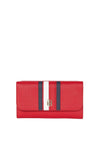 Tommy Hilfiger TH Element Signature Monogram Wallet, Red