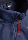 Tommy Hilfiger Boys Essential Jacket with Hood, Twilight Navy