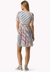 Tommy Hilfiger Gigi Hadid Silk Chiffon Dress, Blue Multi