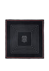 Tommy Hilfiger Luxe Logo Square Scarf, Navy