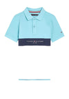 Tommy Hilfiger Boy Colour Block Polo, White Multi