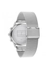 Tommy Hilfiger Womens Crystal Face Watch, Silver