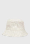 Tommy Jeans Tonal Logo Bucket Hat, Cream