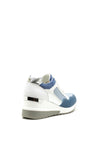 Tommy Bowe Womens Nathan Wedged Trainers, Blue