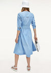 Tommy Hilfiger Pinstripe Shirt Dress, Blue & White