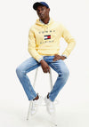 Tommy Hilfiger Flag Logo Hoodie, Yellow