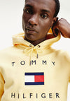 Tommy Hilfiger Flag Logo Hoodie, Yellow