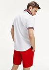 Tommy Hilfiger Contrast Tipped Collar Polo Shirt, White