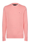 Tommy Hilfiger Cotton Silk Crew Neck Sweater, Pink